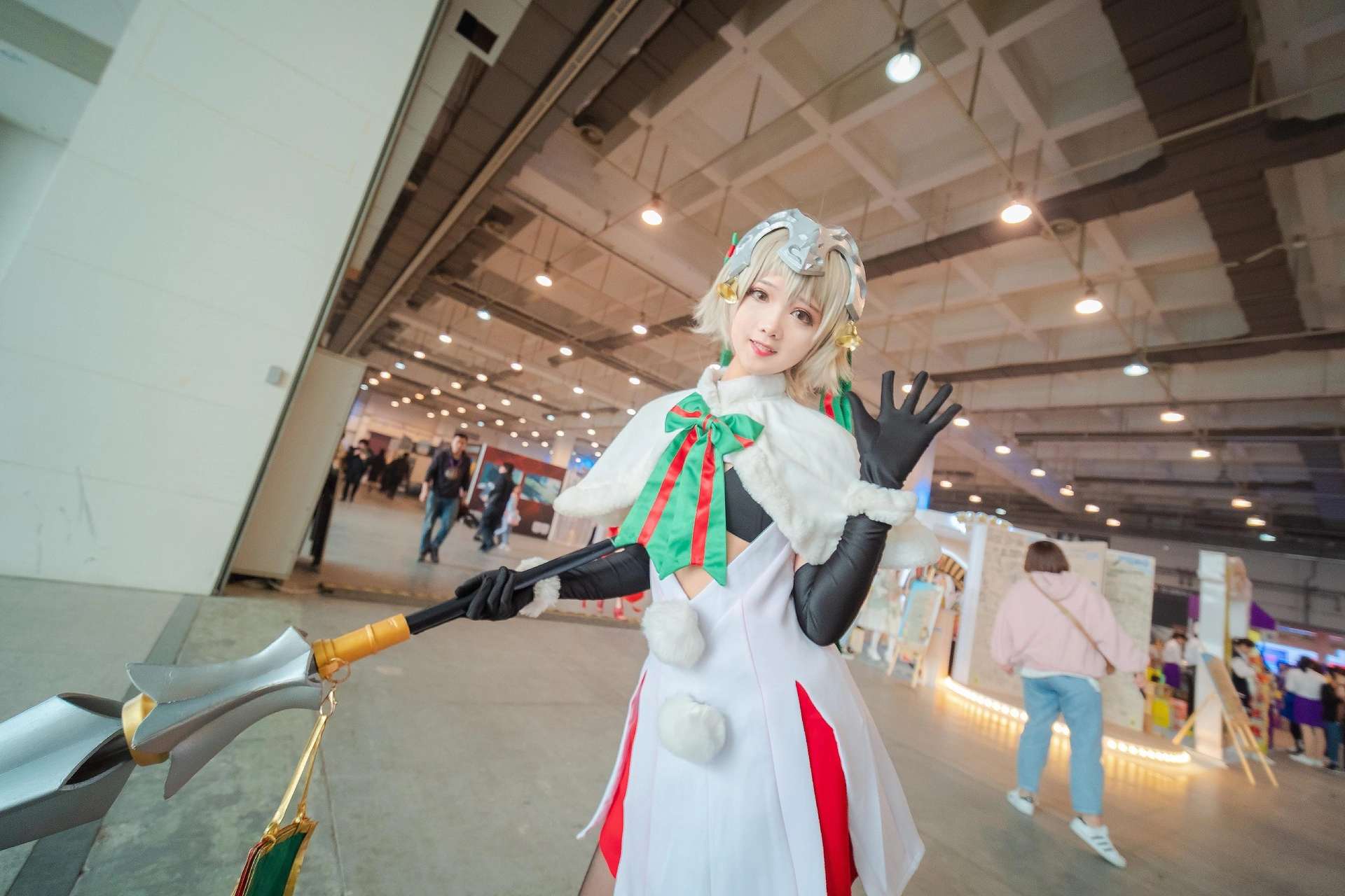 羽天Shine - NO.15 FATEGRAND ORDER COS FATE可爱幼贞漫展场照 1