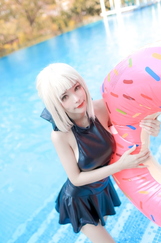 Kitkat Cosplay 9 - NO.05 Saber Alter Swim Suit 0