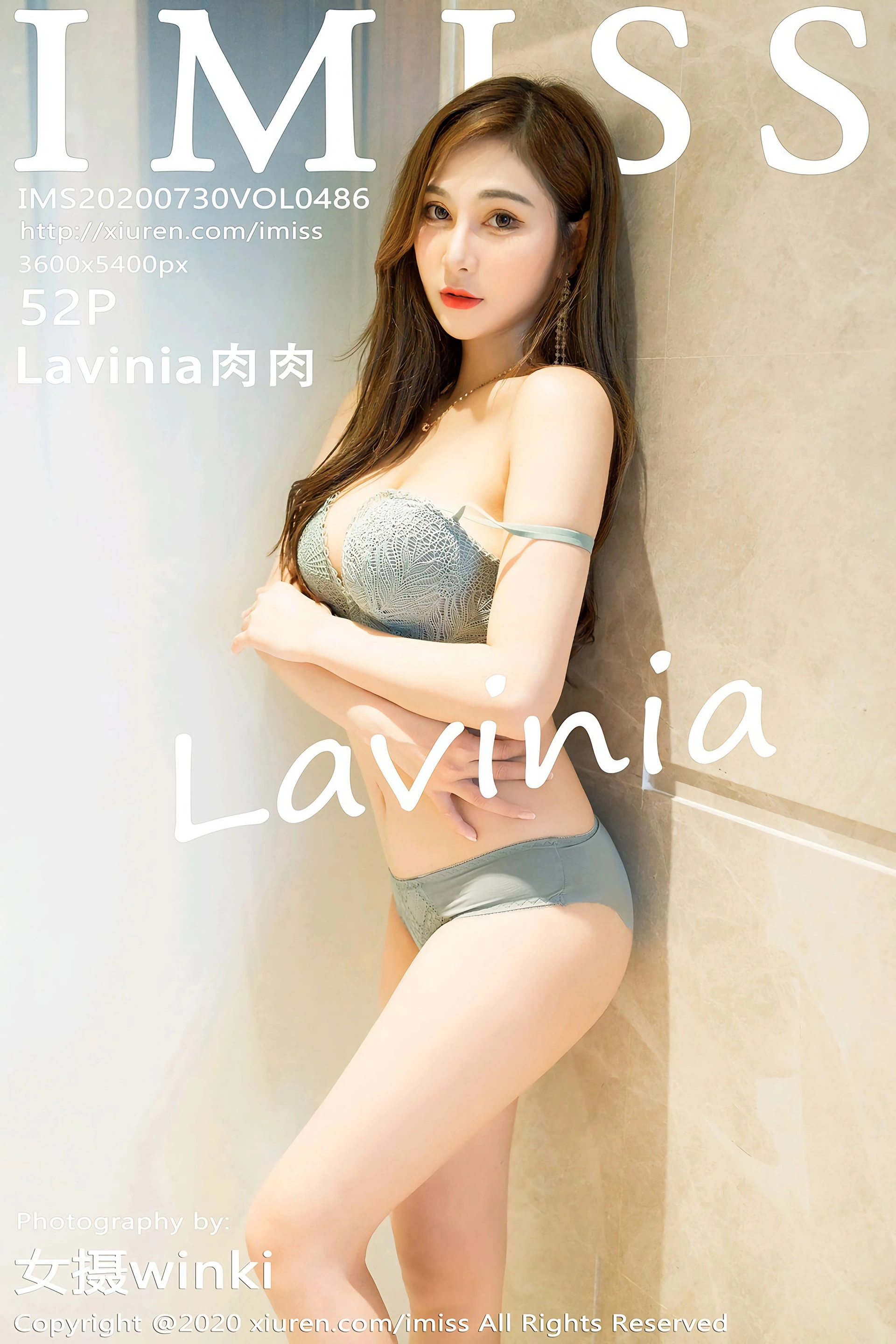 Lavinia肉肉 - IMiss爱蜜社 - 2020.07.30 Vol.486 0