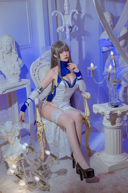 二佐Nisa - NO.103 碧蓝路易九礼服 18