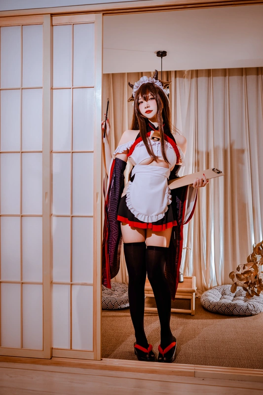 二佐Nisa - NO.148 碧蓝樫野女仆 13
