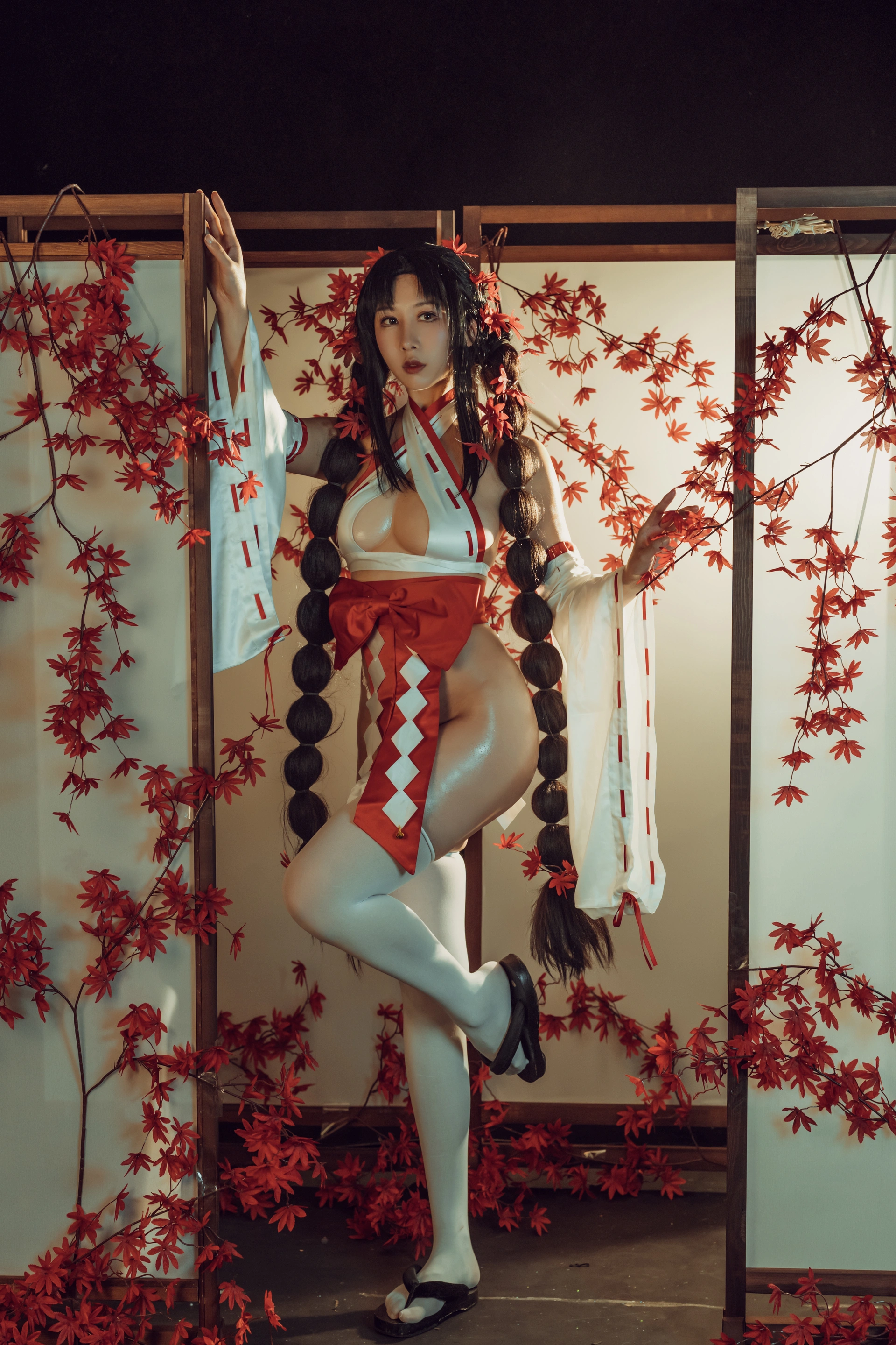 云溪溪 - NO.04 奶桃 巫女 0