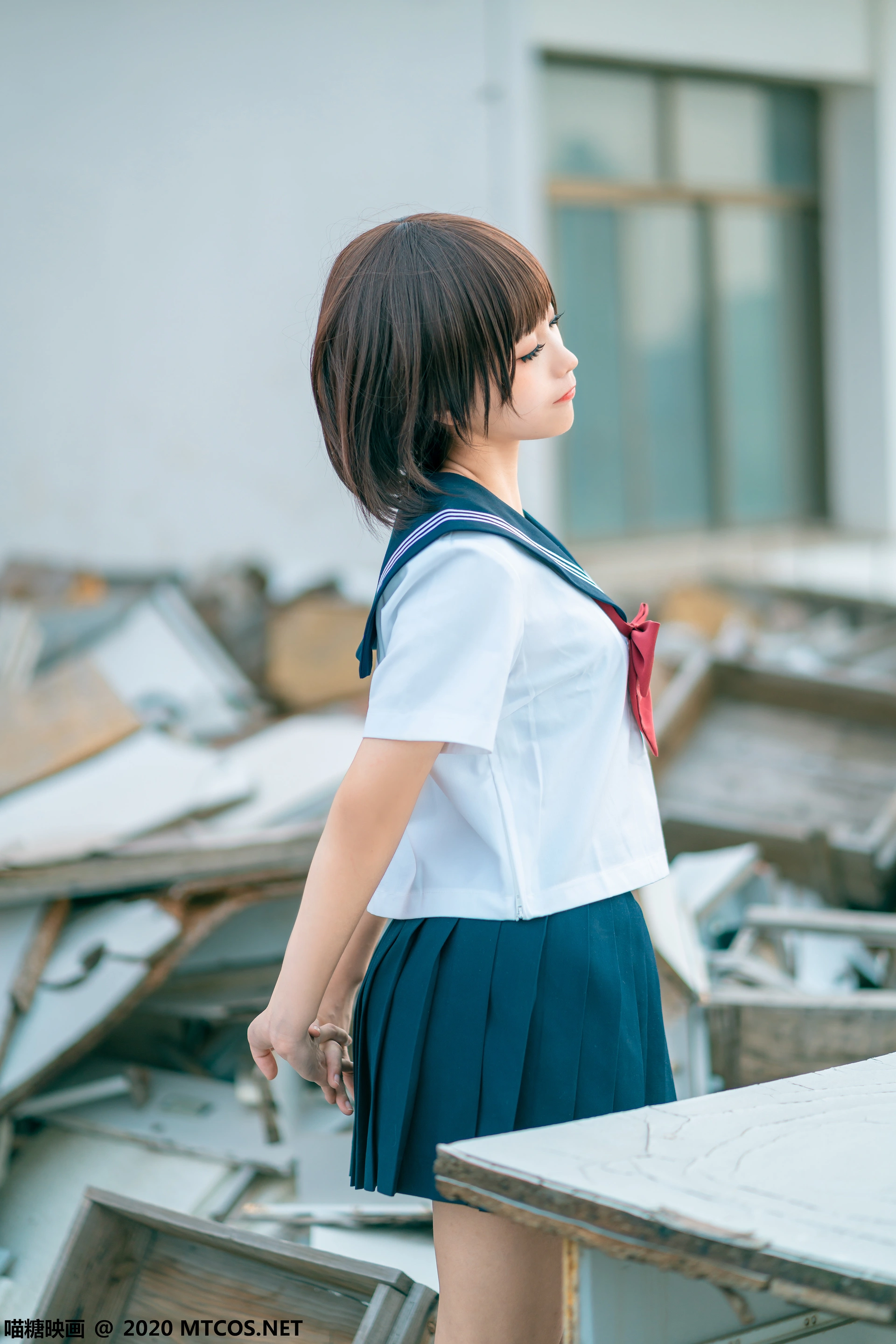喵糖映画 - JKL.021 天台JK制服 2