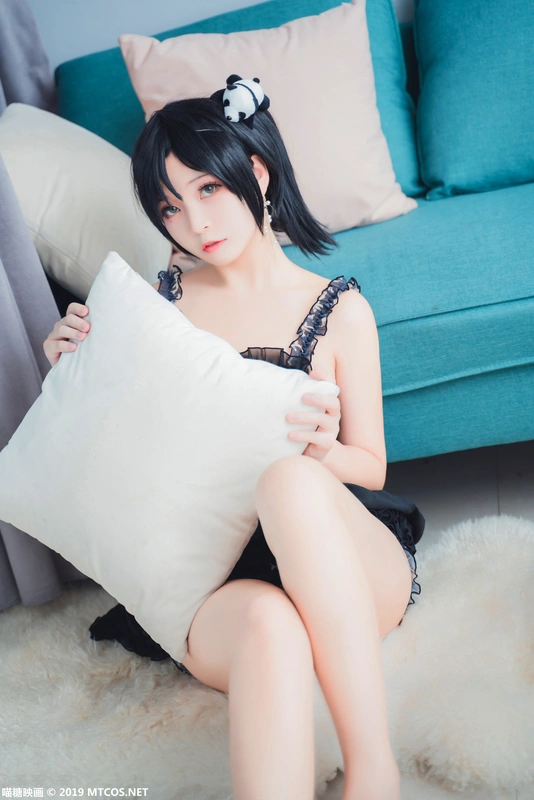 喵糖映画 - VOL.063 樱井momo、蕾丝吊带 3