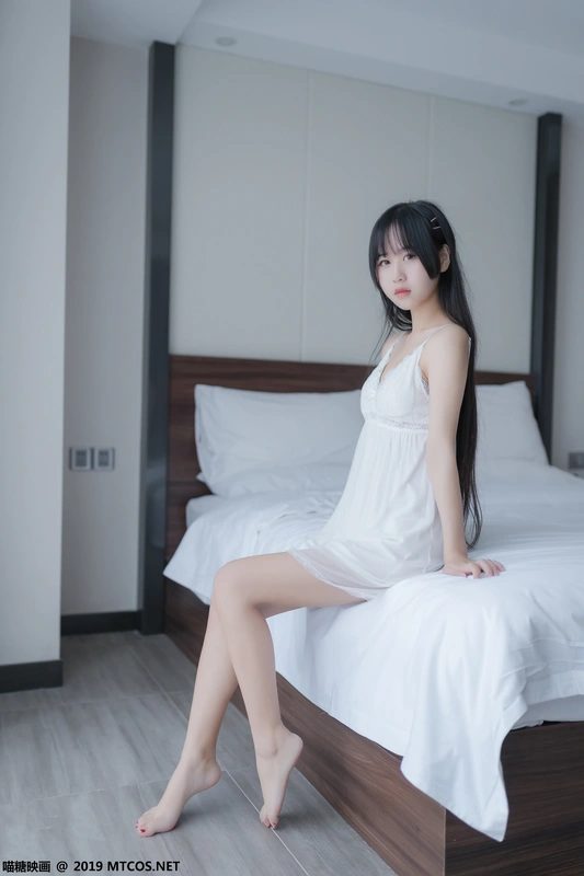喵糖映画 - VOL.069 萌芽儿o0 白纱裙 17