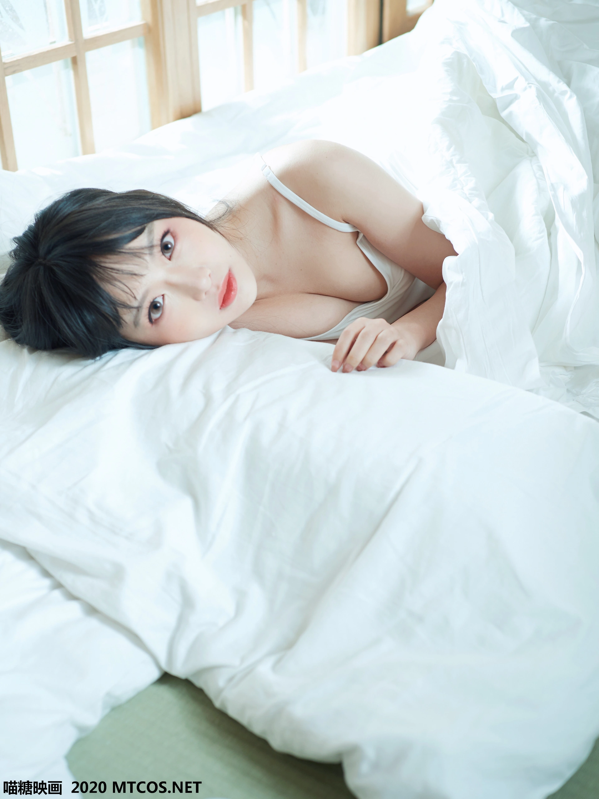 喵糖映画 - VOL.143 日系白T私房 2