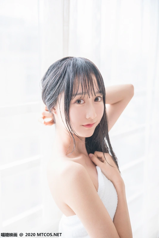 喵糖映画 - VOL.174 纯白浴巾 12