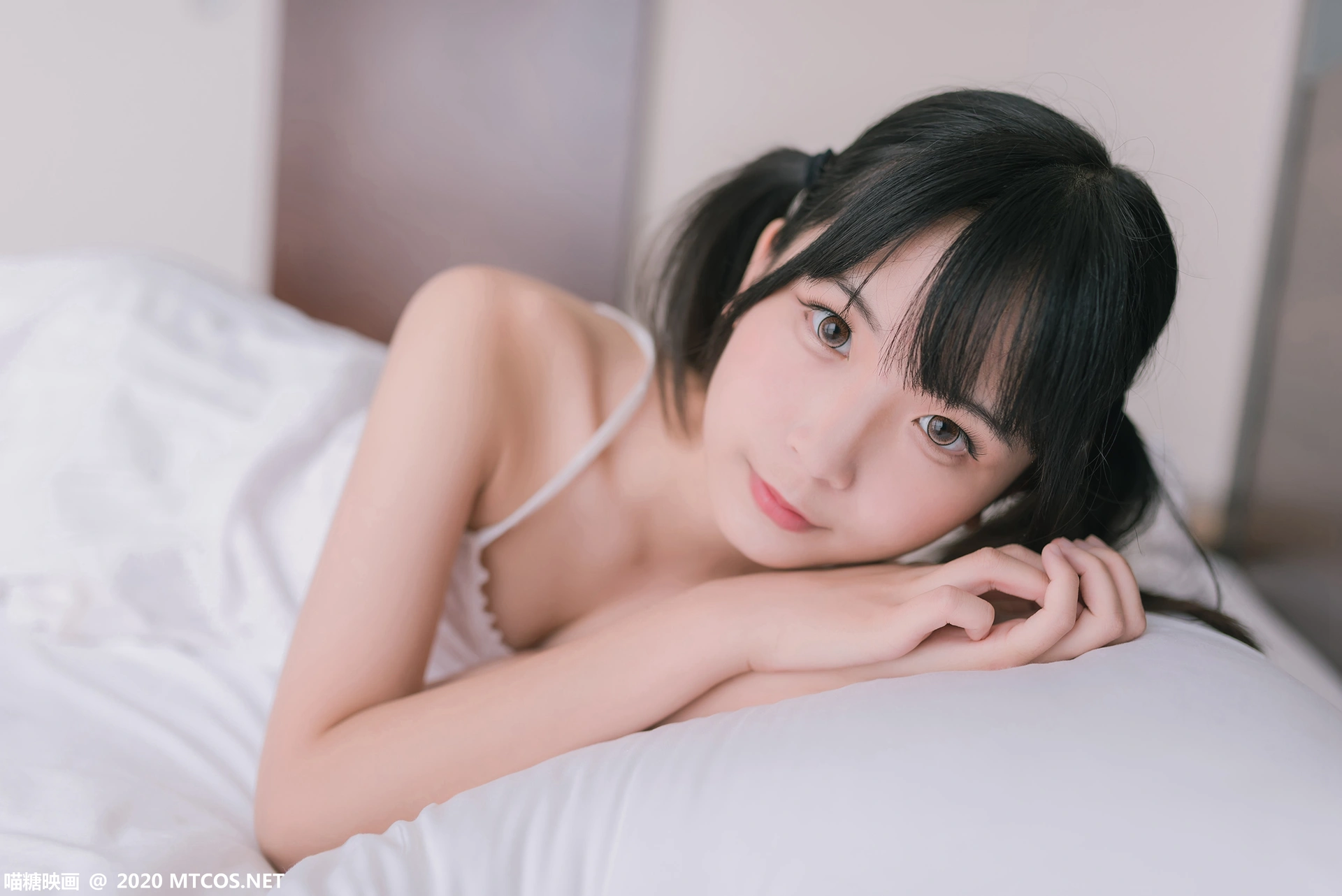 喵糖映画 - VOL.177 白裙少女 2