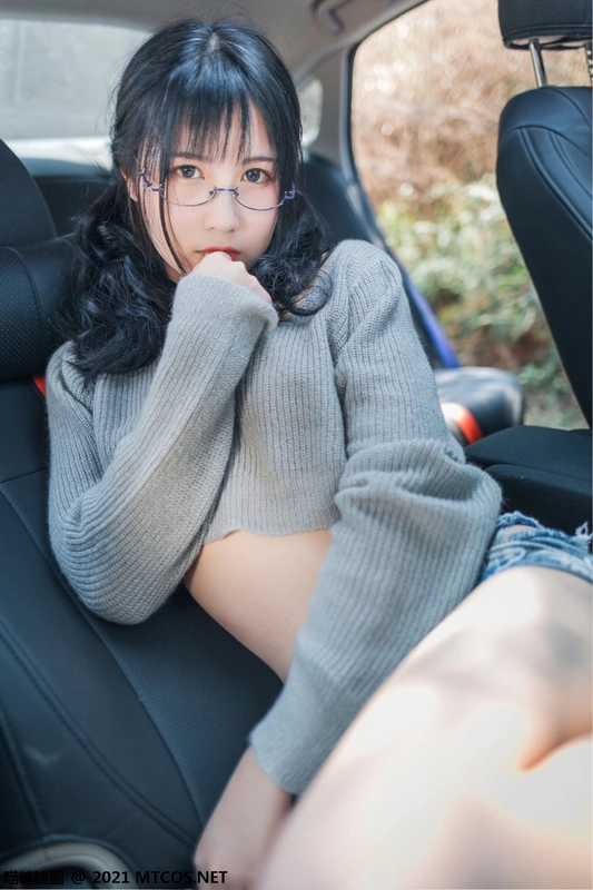 喵糖映画 - VOL.369 车内女郎 19