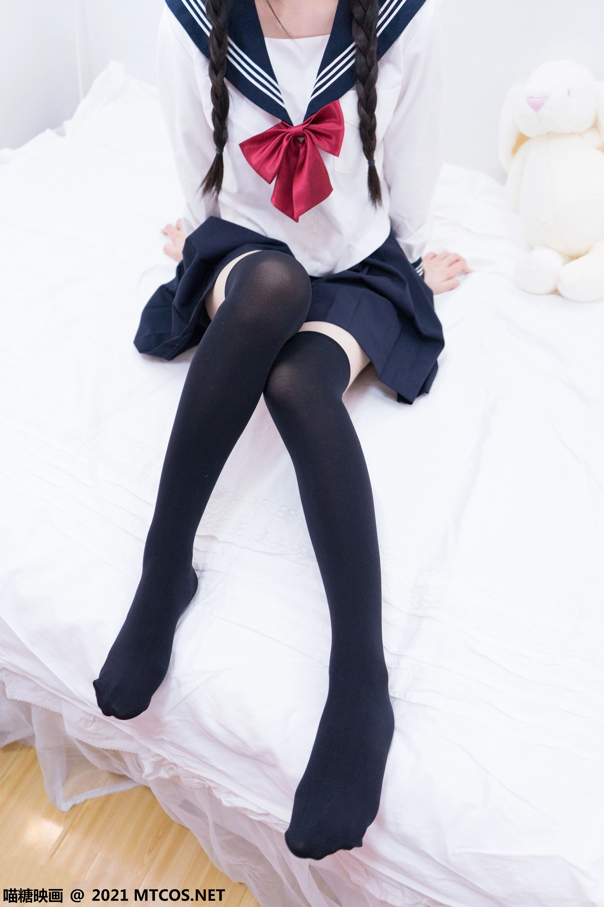 喵糖映画 - VOL.401 水手服学妹 2