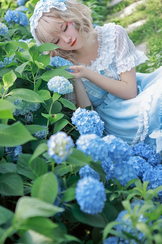 夏柠柠 - NO.24 LOLITA带你去看那漫山遍野的绣球花好吗? 8