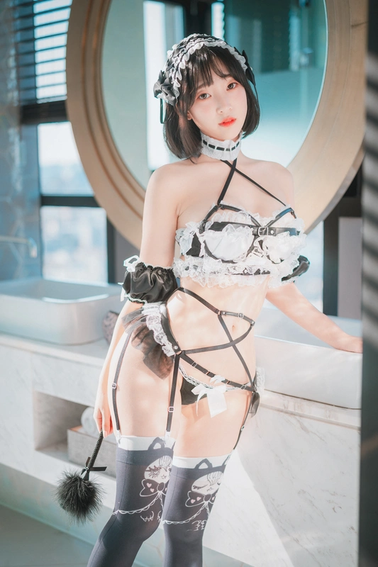 姜仁卿 - NO.48 [DJAWA] Maid in Lace Limitation 11