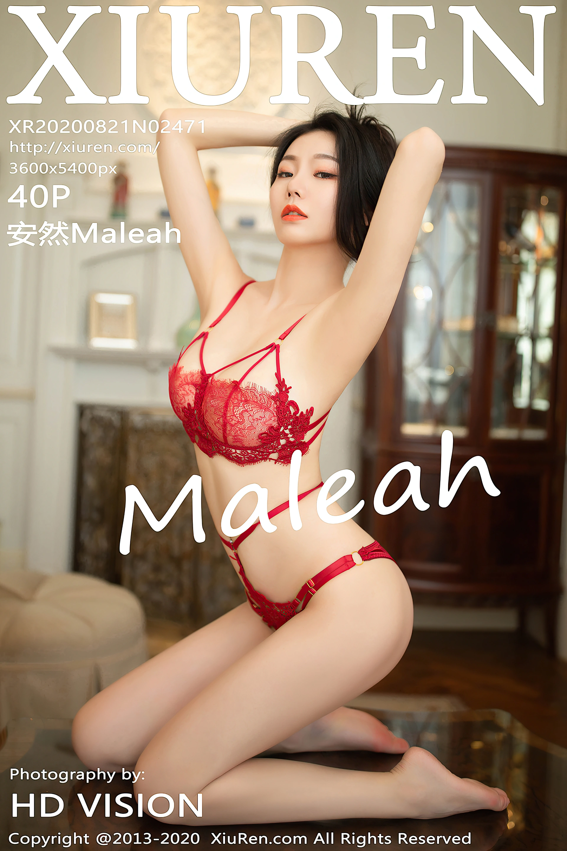 安然Maleah - XIUREN秀人网 2020.08.21 NO.2471 0
