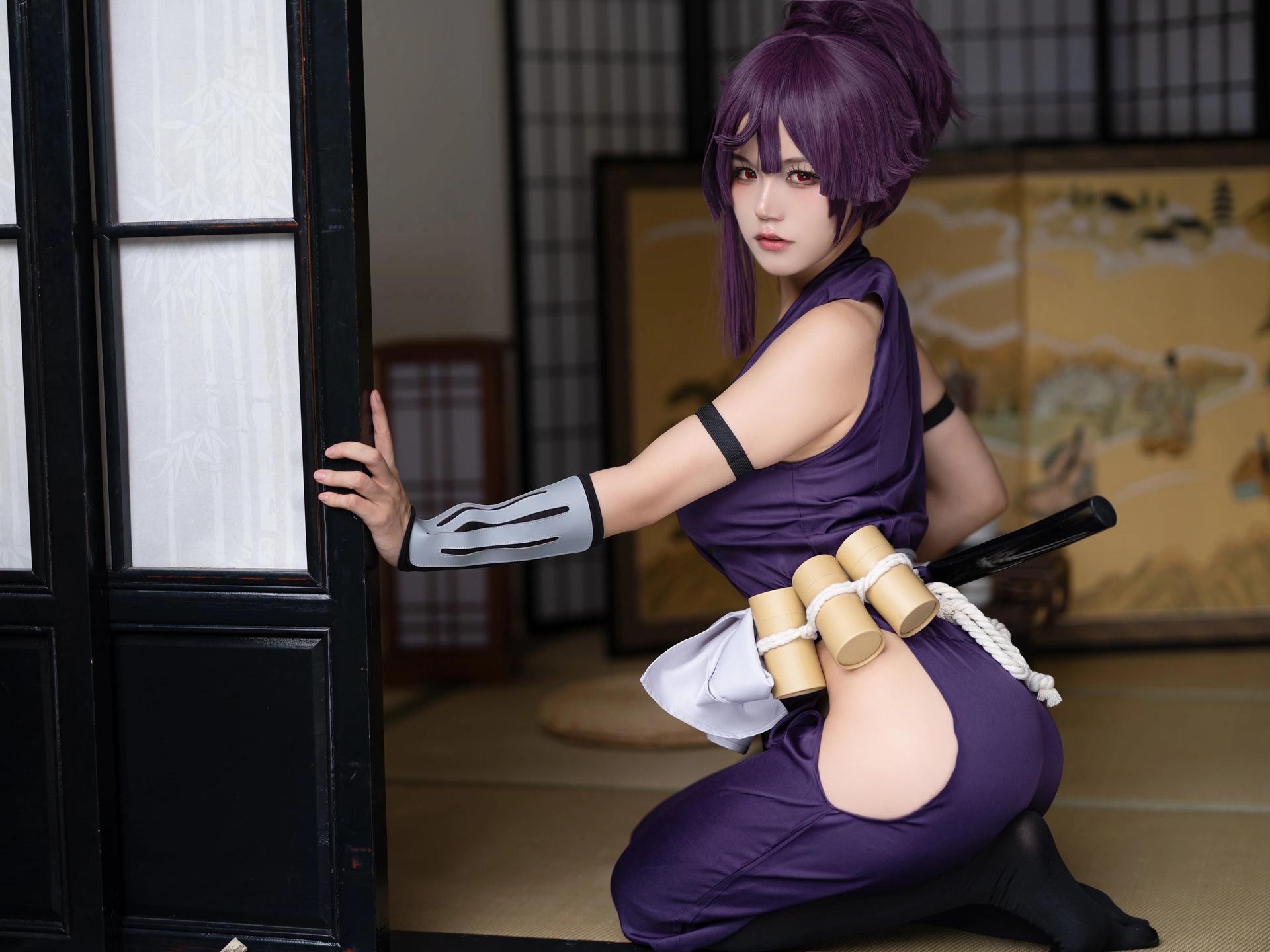 小仓千代w - NO.56 Yuzuriha (Jigokuraku) 地獄楽 杠 3