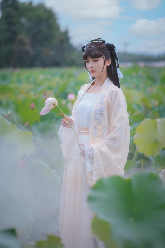 拿相机的执义 - NO.18 『汉服写真』荷叶罗裙一色裁,芙蓉向脸两边开。乱入池中看不见,闻歌始觉有人来。 15