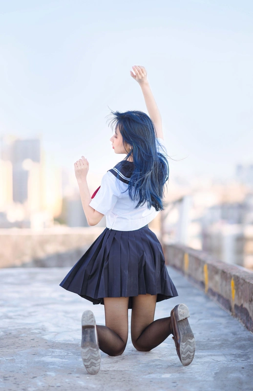 果咩酱w - NO.19 jk制服 7