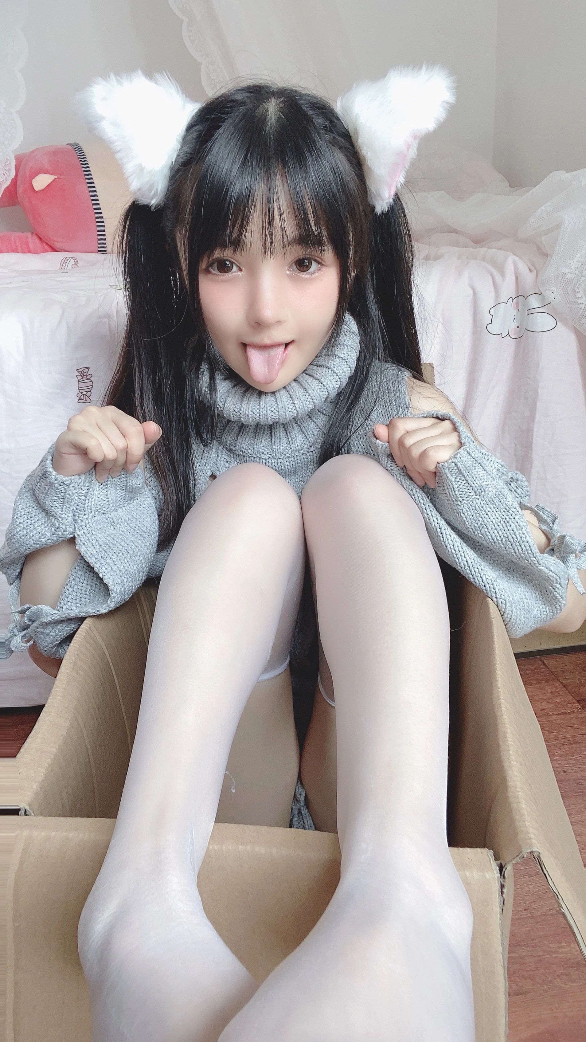 桜井宁宁 - NO.16 白い猫ちゃん 1
