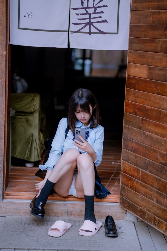 桜井宁宁 - NO.44 jk之居家 16