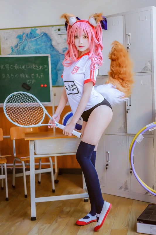 桜桃喵 - NO.104 玉藻前体操服 3