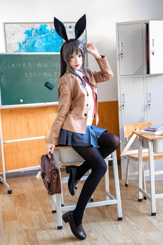 桜桃喵 - NO.119 麻衣学姐制服 8