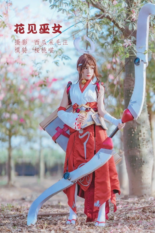 桜桃喵 - NO.133 花见巫女 14