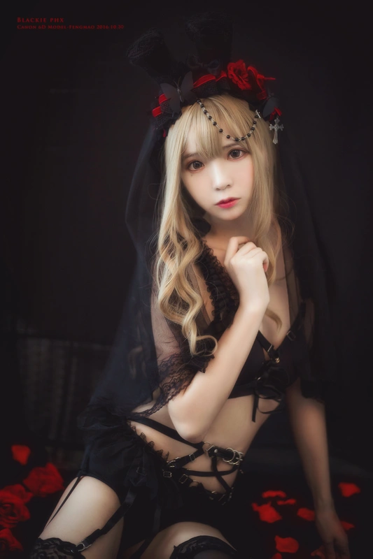 疯猫ss - NO.03 03黑丝写真（3套） 19