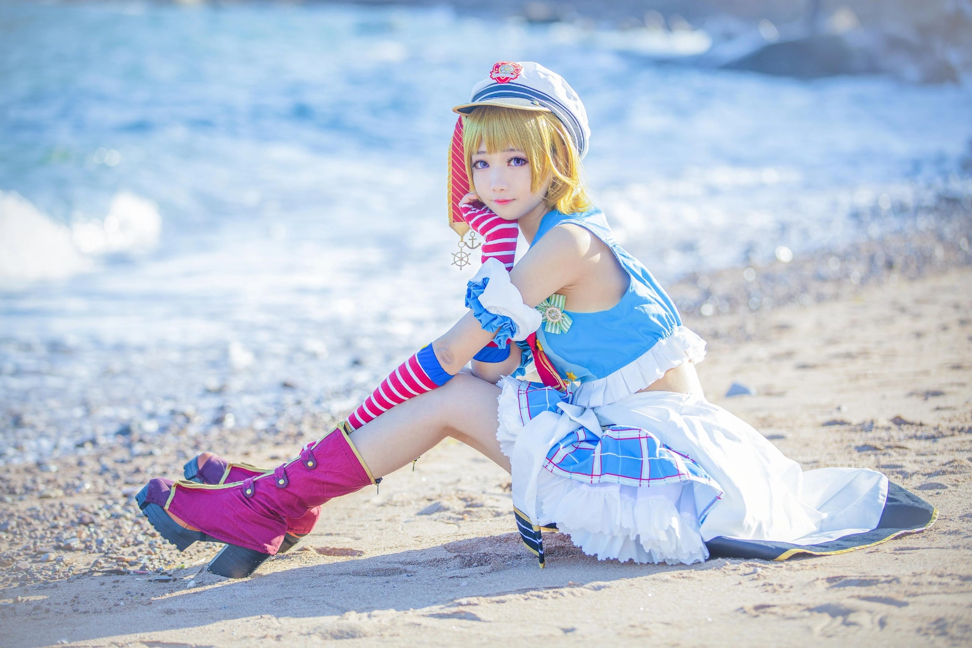 羽天Shine - NO.21 LOVE LIVE可爱小泉花阳COS 1