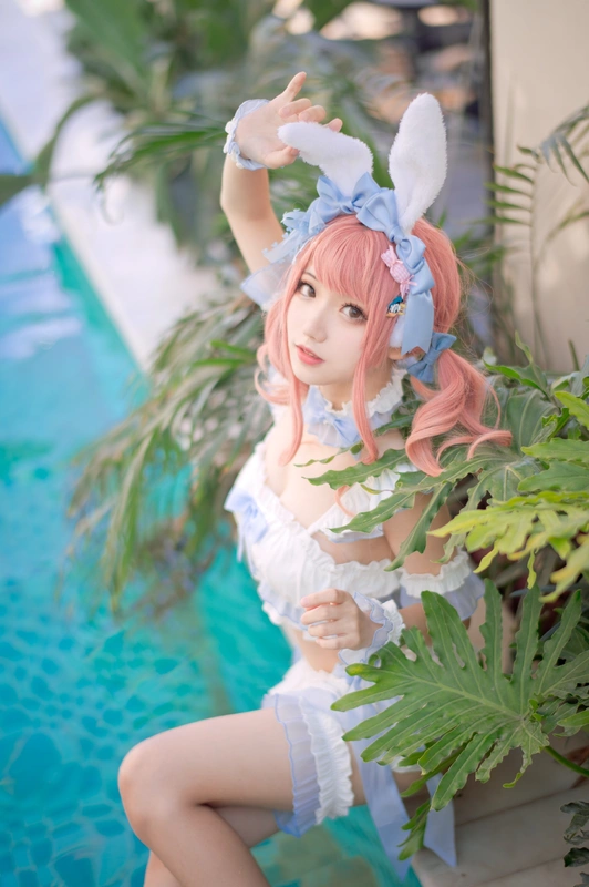花柒Hana - NO.04 夏日甜芯泳装写真 15