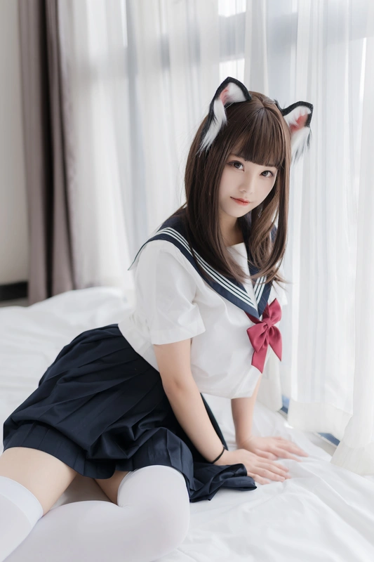 蜜汁猫裘 - NO.05 猫耳JK 17