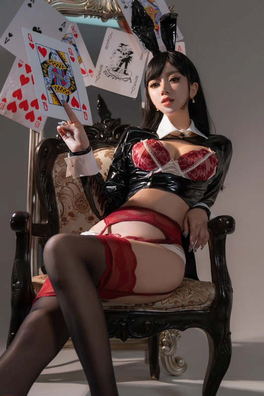 过期米线线喵 - NO.144 生日贺图 兔女郎 17