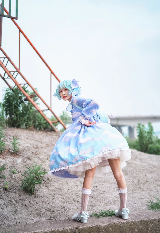 阿包也是兔娘 - NO.05 lolita蓝裙 18