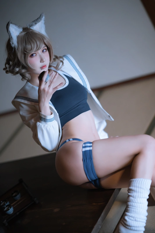阿包也是兔娘 - NO.19 X型体操服 4