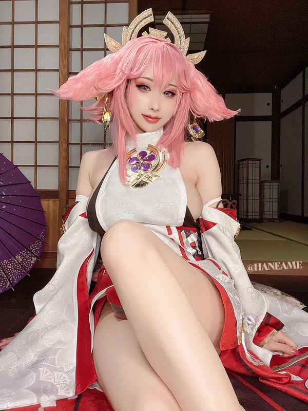 雨波_HaneAme - NO.164 原神 – 八重神子 16
