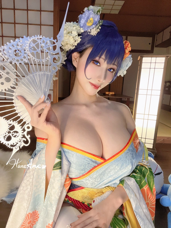 雨波_HaneAme - NO.173 對魔忍 & Hololive Kronii 自拍+影片 10