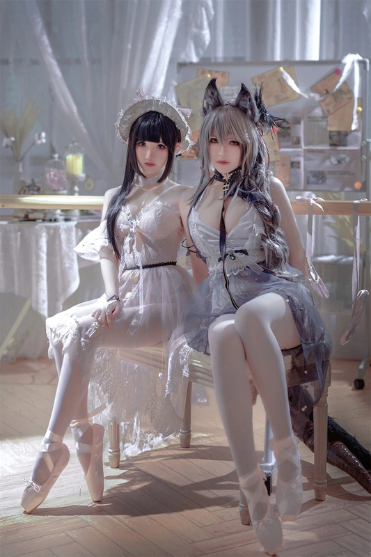 面饼仙儿 - NO.118 &半半子 Arknights 黑x森蚺バレエ 8