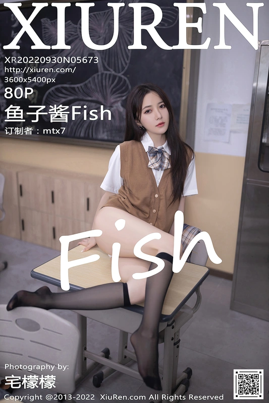 鱼子酱Fish - [XIUREN秀人网] 2022.09.30 NO.5673 6