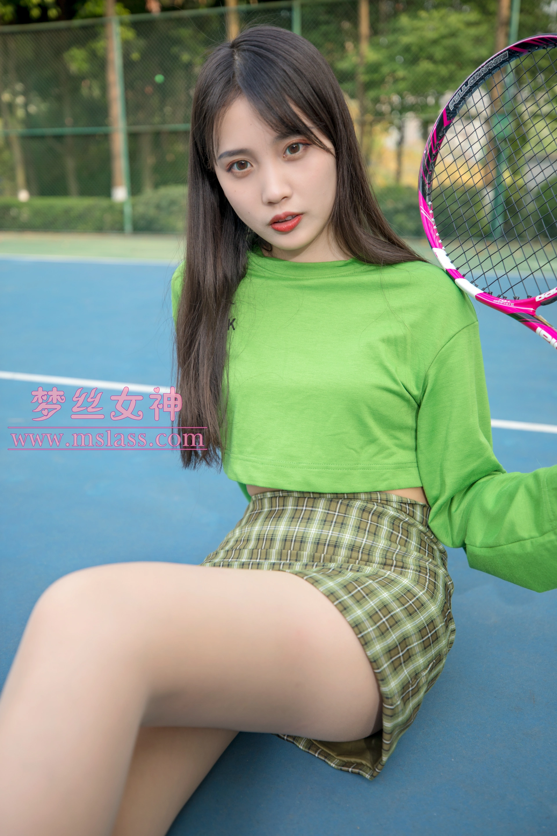 MSLASS梦丝女神 - 2019.05.16 NO.017 香萱 网球少女 1