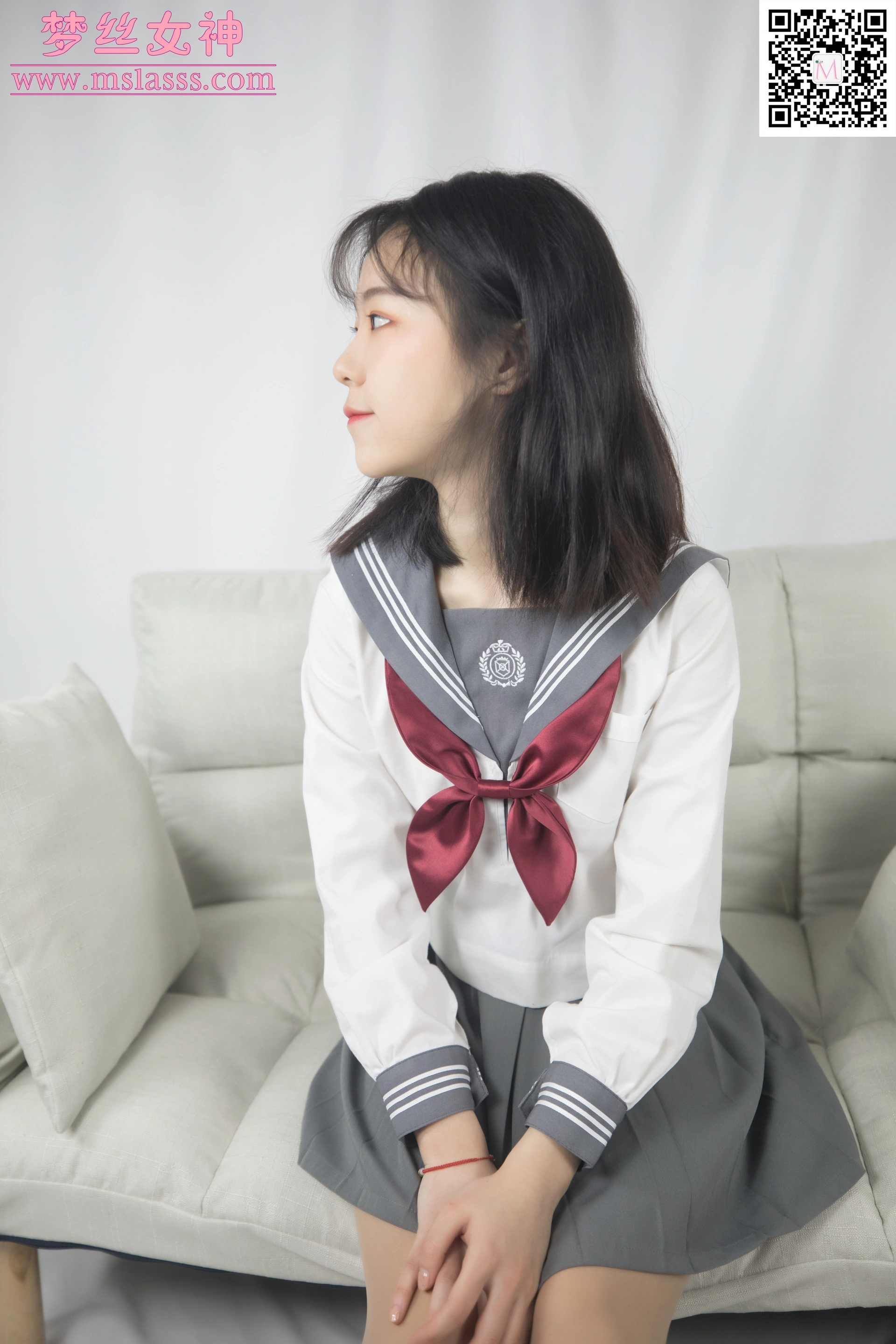 MSLASS梦丝女神 - 2020.01.12 NO.083 奶味小仙女 初恋的味道 0