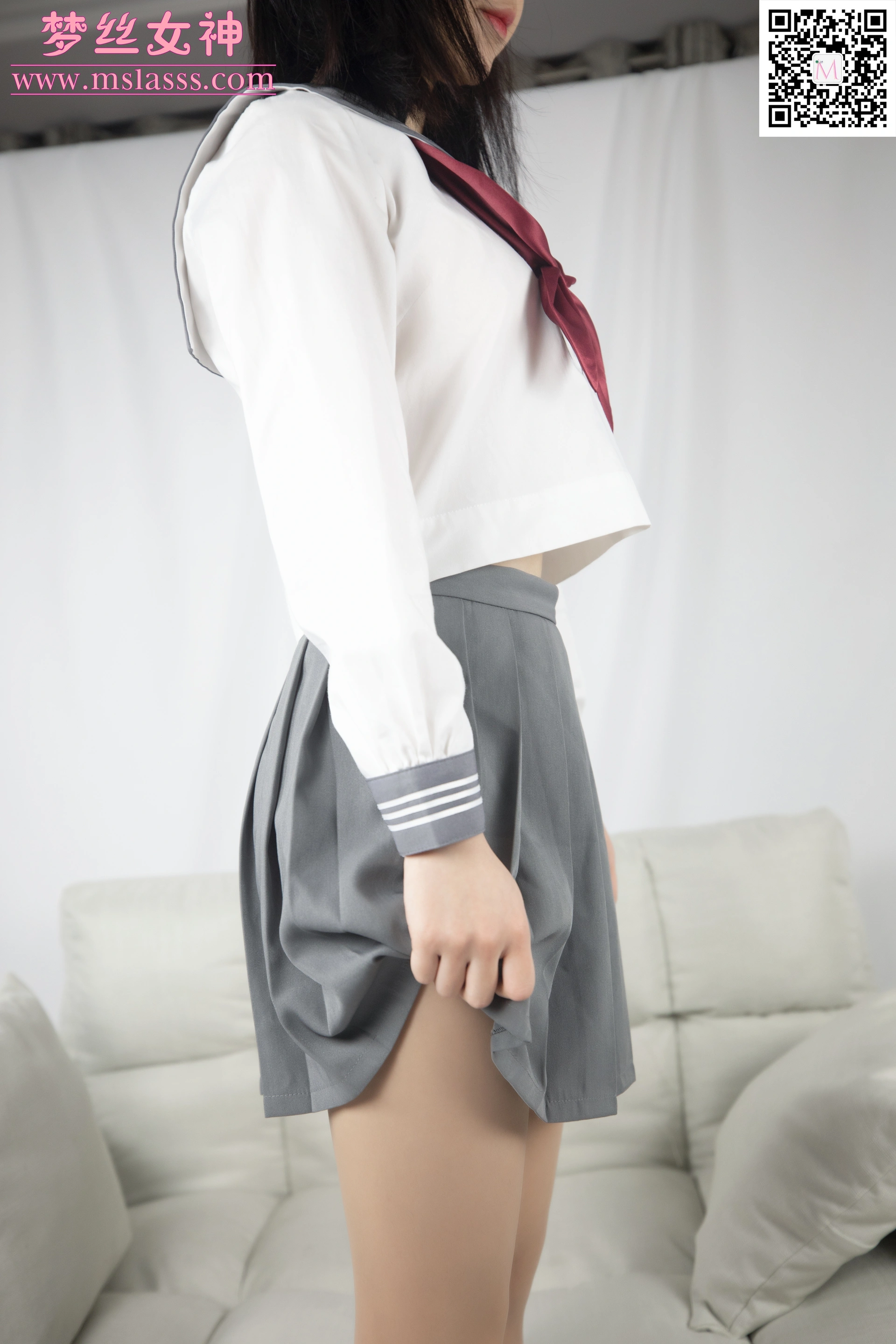 MSLASS梦丝女神 - 2020.01.12 NO.083 奶味小仙女 初恋的味道 1
