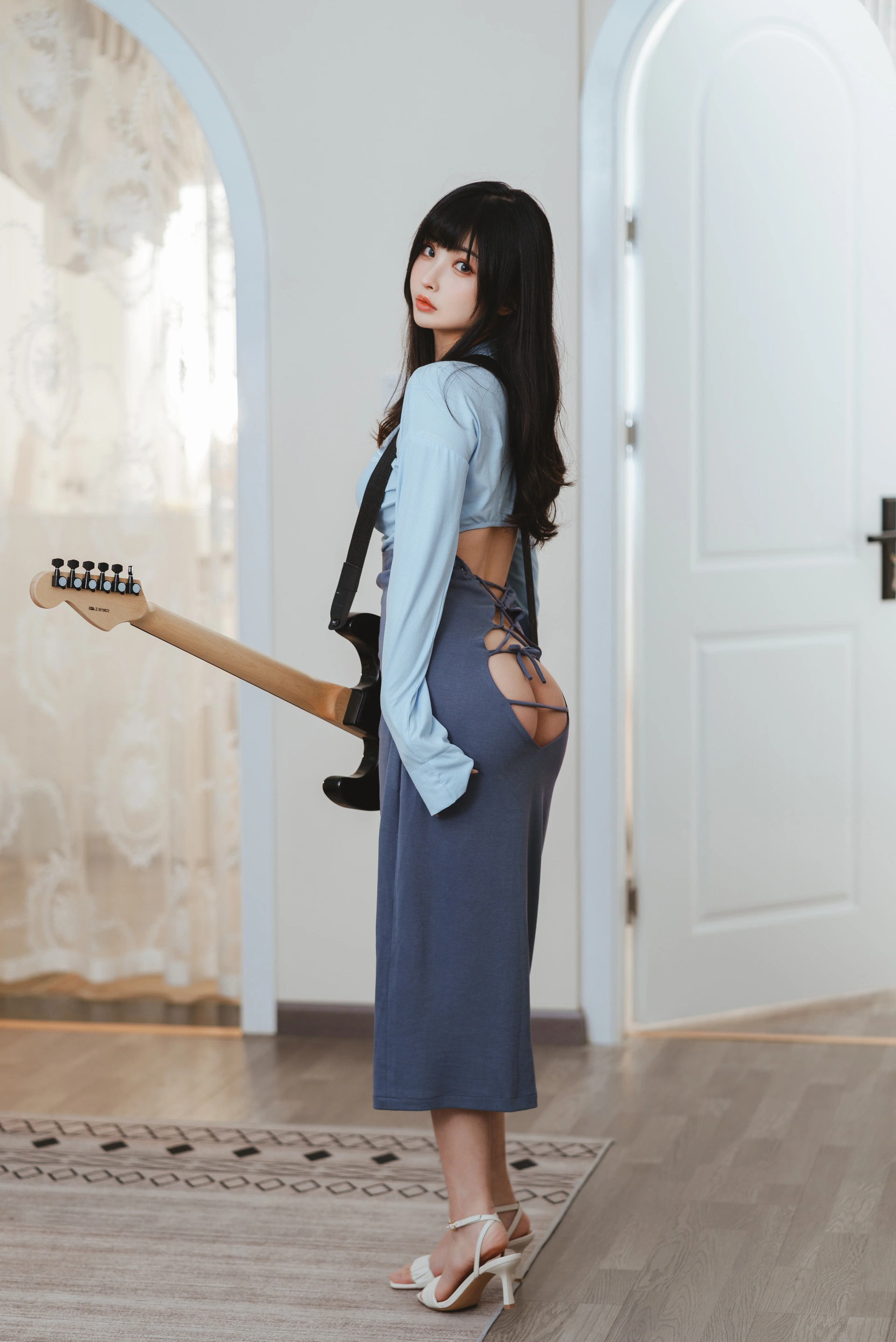 rioko凉凉子 - NO.73 吉他妹妹系带裙 1
