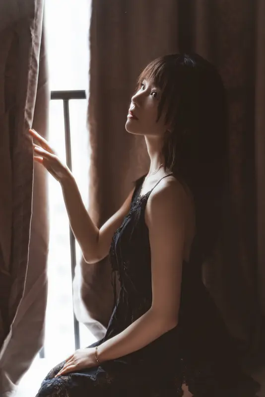桜桃喵 - NO.197 黑 4