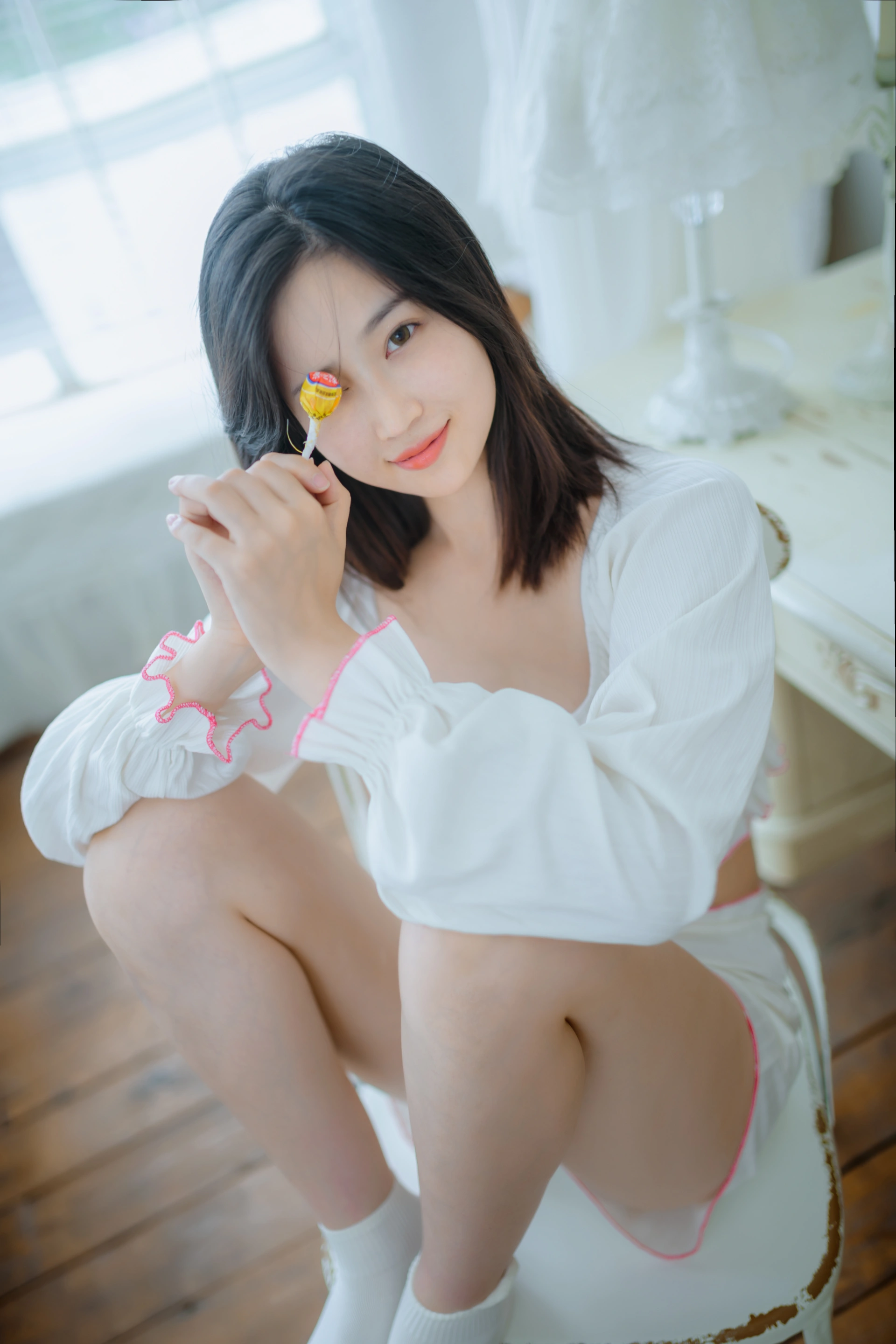 年年nnian – NO.063 爱吃棒棒糖的少女 1