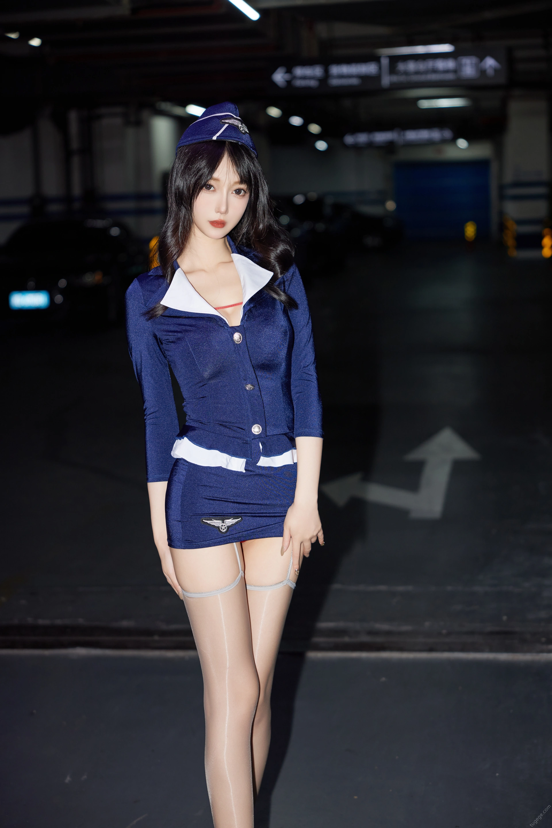 玥儿玥er – NO.018 性感教官制服 2