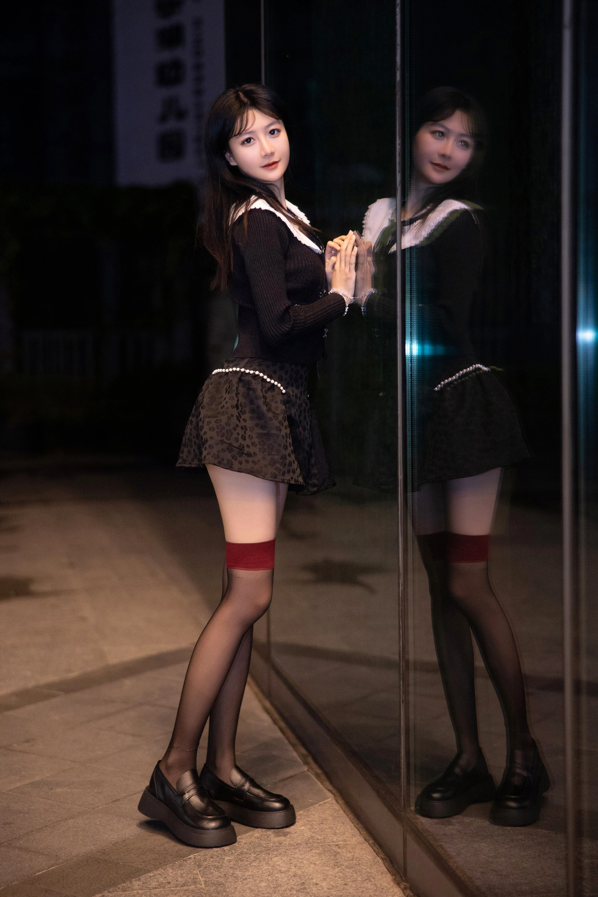 035.谢小蒽 – 内部私购 魅惑黑丝情趣-NO.6724 2