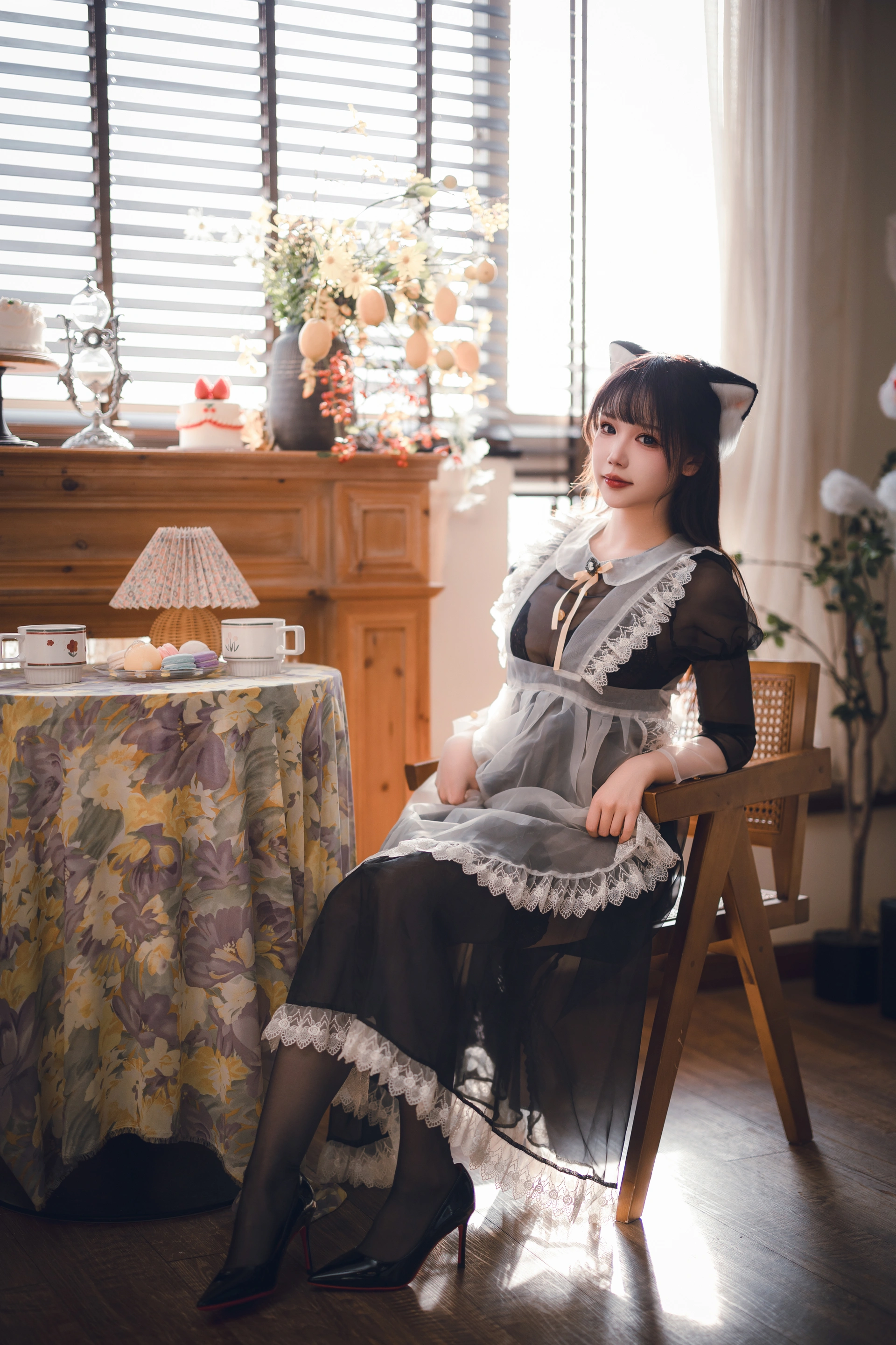 雪晴Astra – NO.067 2024春季限定 透明女仆 2