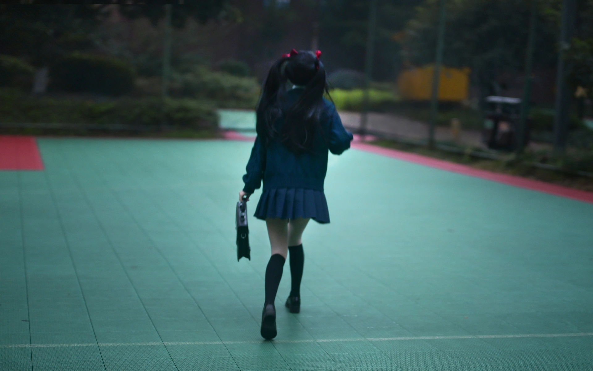 鹿八岁 - NO.006 少女的悸动XJK双马尾 1