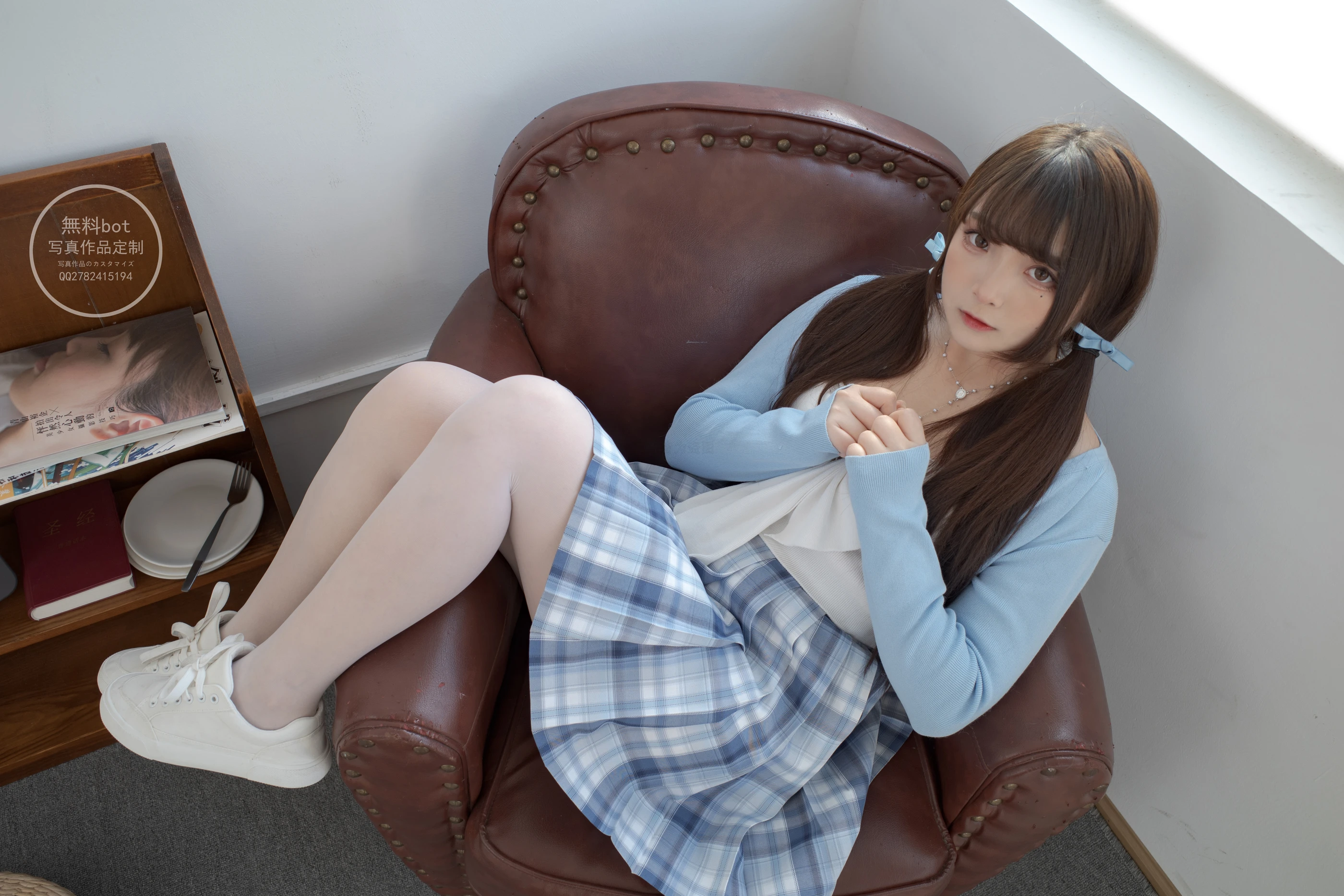 森萝财团 有料008 古川kagura 沙发上的白丝 [66P] 1